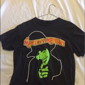 Marilyn Manson band shirt gothic alternative
